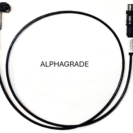 #WCC-XXXX-T5MF-A ALPHAGRADE Universal Weld Immune Cable 0.3m to 20m Length - 5 Pin M Straight/F Straight - Shielded